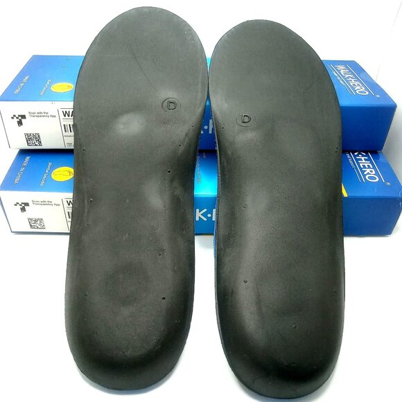 Walk-Hero Medical Orthotic Insoles Men's Size 7-7.5 Plantar Fasciitis Feet Pain - Picture 5 of 11